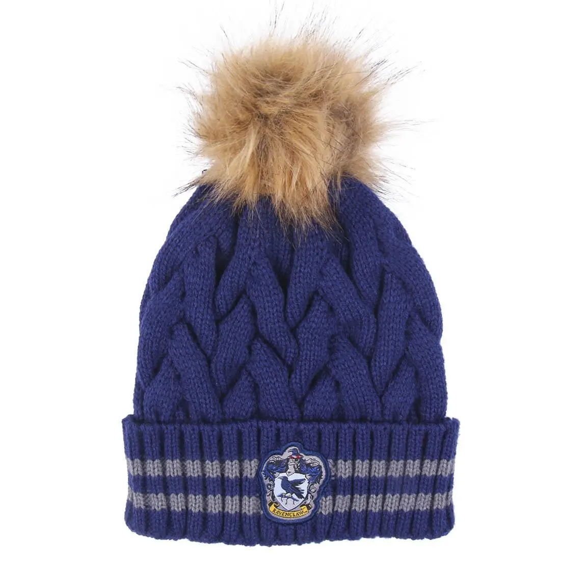 8445484172577 - Strickmütze Pompons Harry Potter Ravenclaw