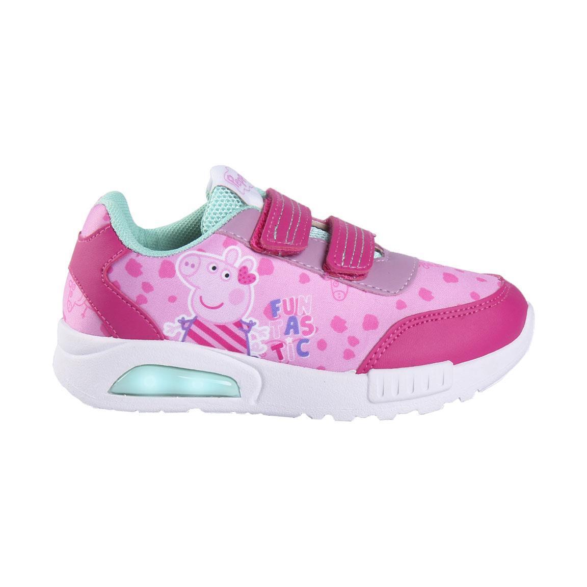 8445484099997 - Sneakers mit Pvc-Sohle und elastischem Licht Baby Mädchen Peppa pig