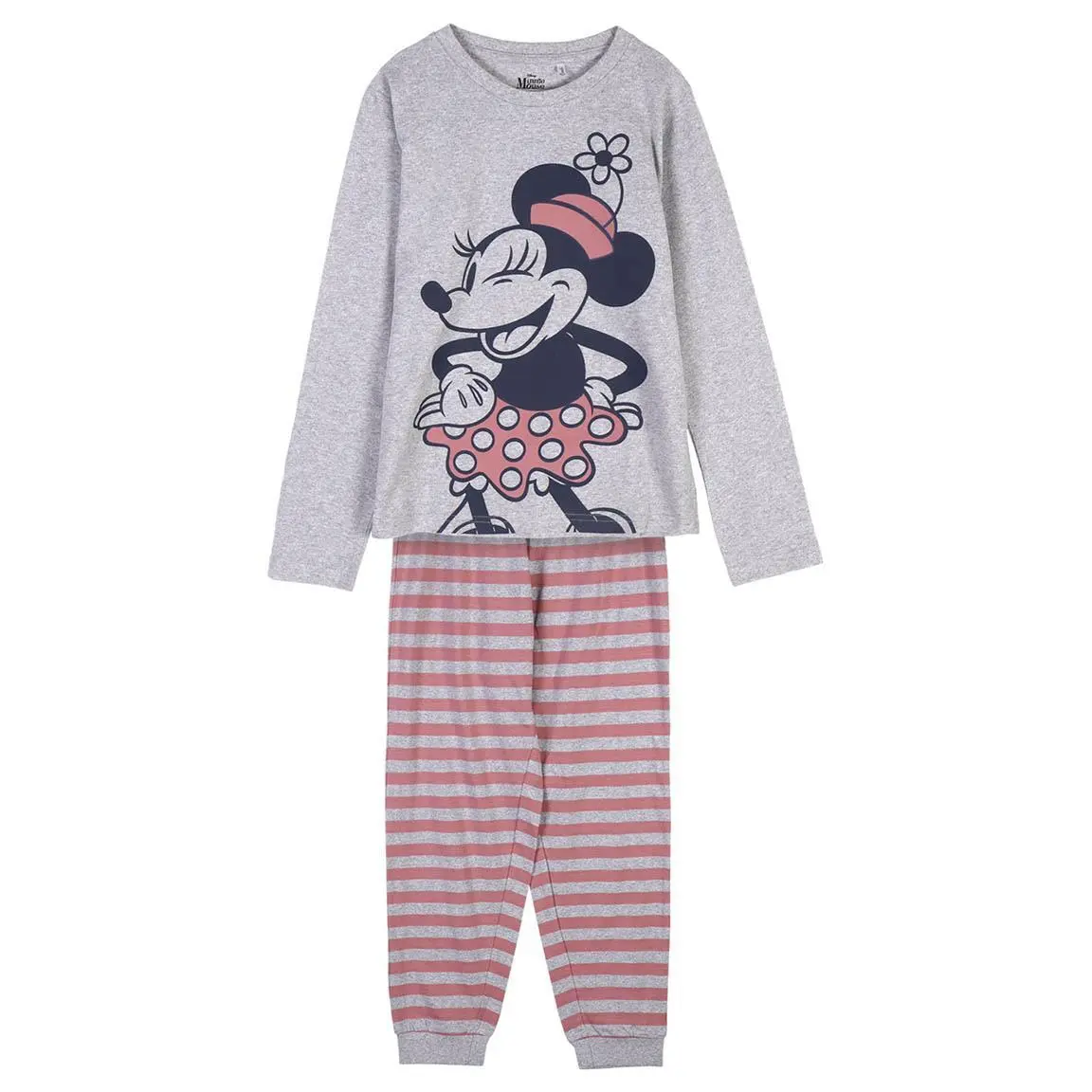 8445484195965 - Langer Mädchen-Pyjama Minnie