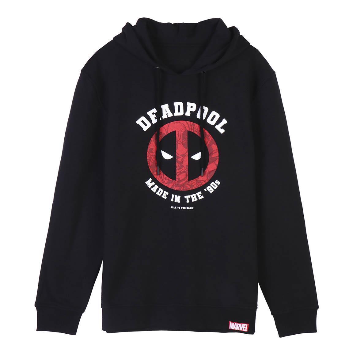 8445484206937 - Sweatshirt mit Kapuze aus gebürsteter Baumwolle Deadpool