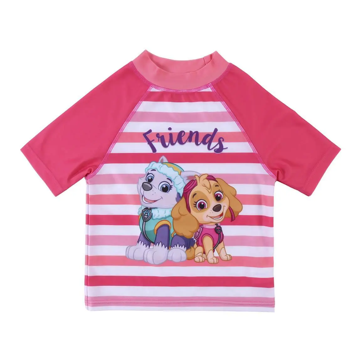 8445484272192 - Baby-Bade-T-Shirt für Mädchen Paw Patrol