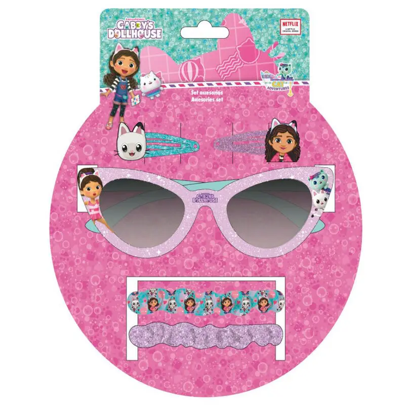 8445484351033 - Pflegeset und Sonnenbrille für Mädchen Gabby Doll House Beauty