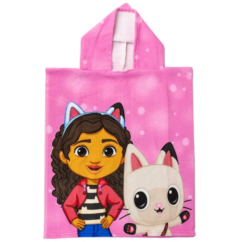 8445484351880 - Poncho aus Mikrofaser Mädchen Gabby Doll House