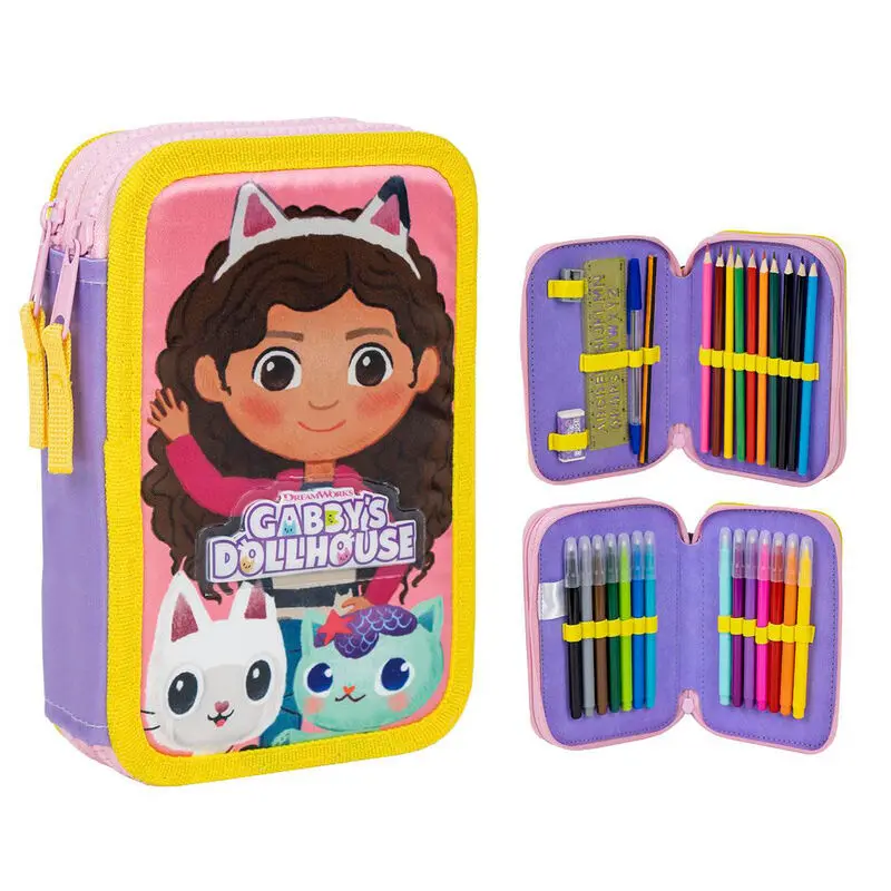8445484370997 - Doppeltes Etui Kind Gabbys Dollhouse