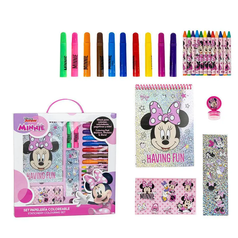 8445484401028 - Ausmalset für Schreibwaren Disney Minnie
