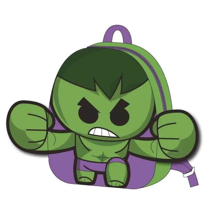 8445484509328 - Kinderrucksack Marvel Hulk plush