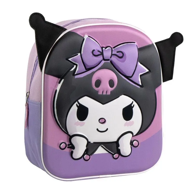 8445484509557 - Kinderrucksack Hello Kitty Kuromi 3D