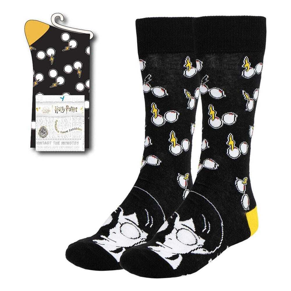 8445484447194 - Socken Harry Potter Harry Black and White