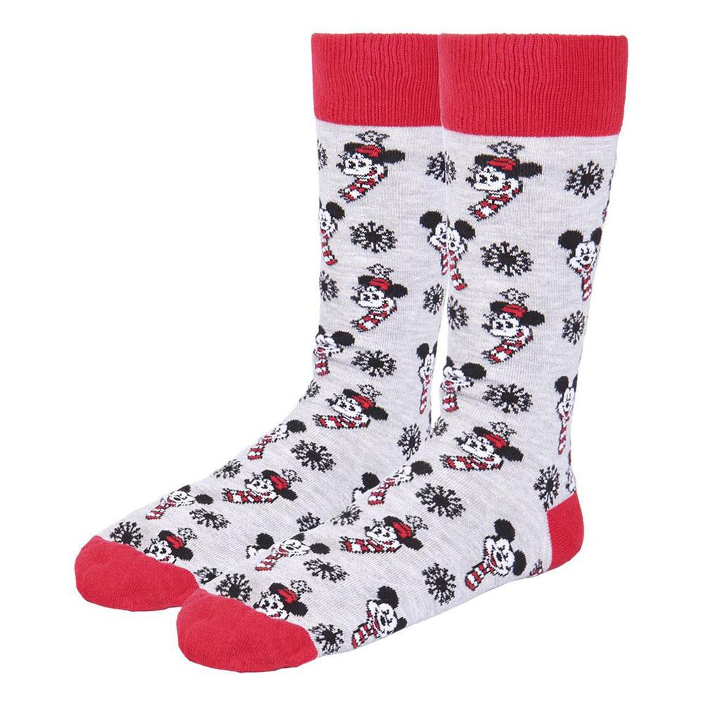 8445484040142 - Lot von 3 Paar Socken Disney Mickey Christmas Collection
