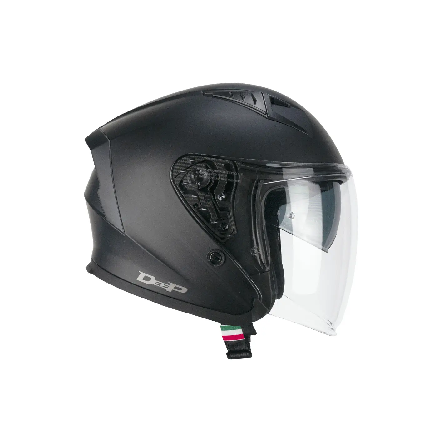 Motorradhelm Demi-Jet CGM 127A Deep Mono