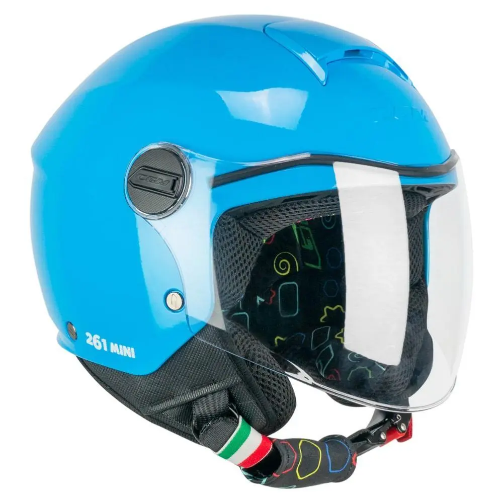 Jet-Motorradhelm Kinder CGM 261A Mini Mono