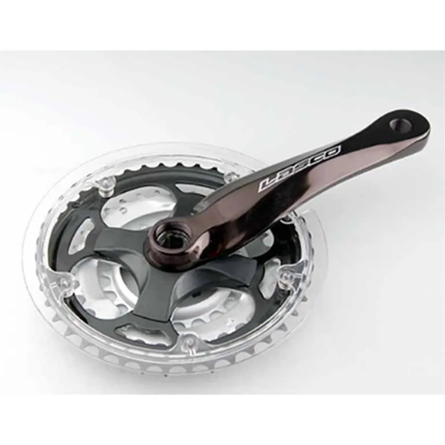 Velo Store - UK Triple aluminum crankset with removable chain guard Sélection CGN L170 Lasco 7 8V | Extra 10% off with Subscription, Postage £16.79 to UK Fedex.
