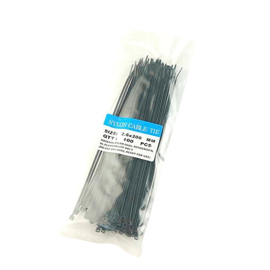 Velo Store - UK Plastic rilsan clamp Sélection CGN 2,6X200 Mm (X100) | Extra 10% off with Subscription, Postage £16.79 to UK Fedex.