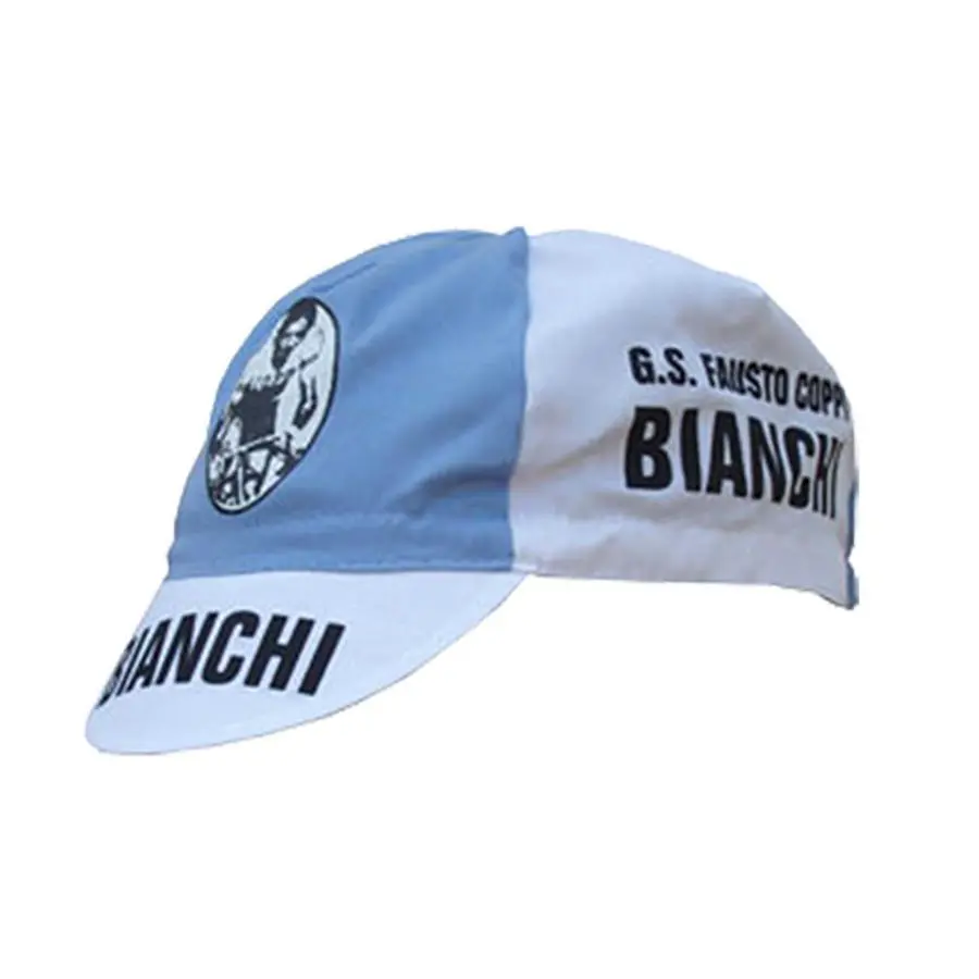 Velo Store - UK Summer cap Sélection CGN Vintage Bianchi | Extra 10% off with Subscription, Postage £16.79 to UK Fedex.