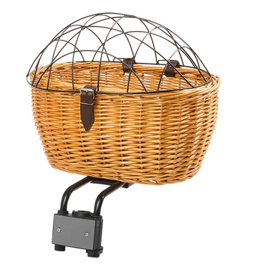 Velo Store - UK Front/rear wicker basket Frame attachment with protective grille Sélection CGN Animaux | Extra 10% off with Subscription, Postage £16.79 to UK Fedex.