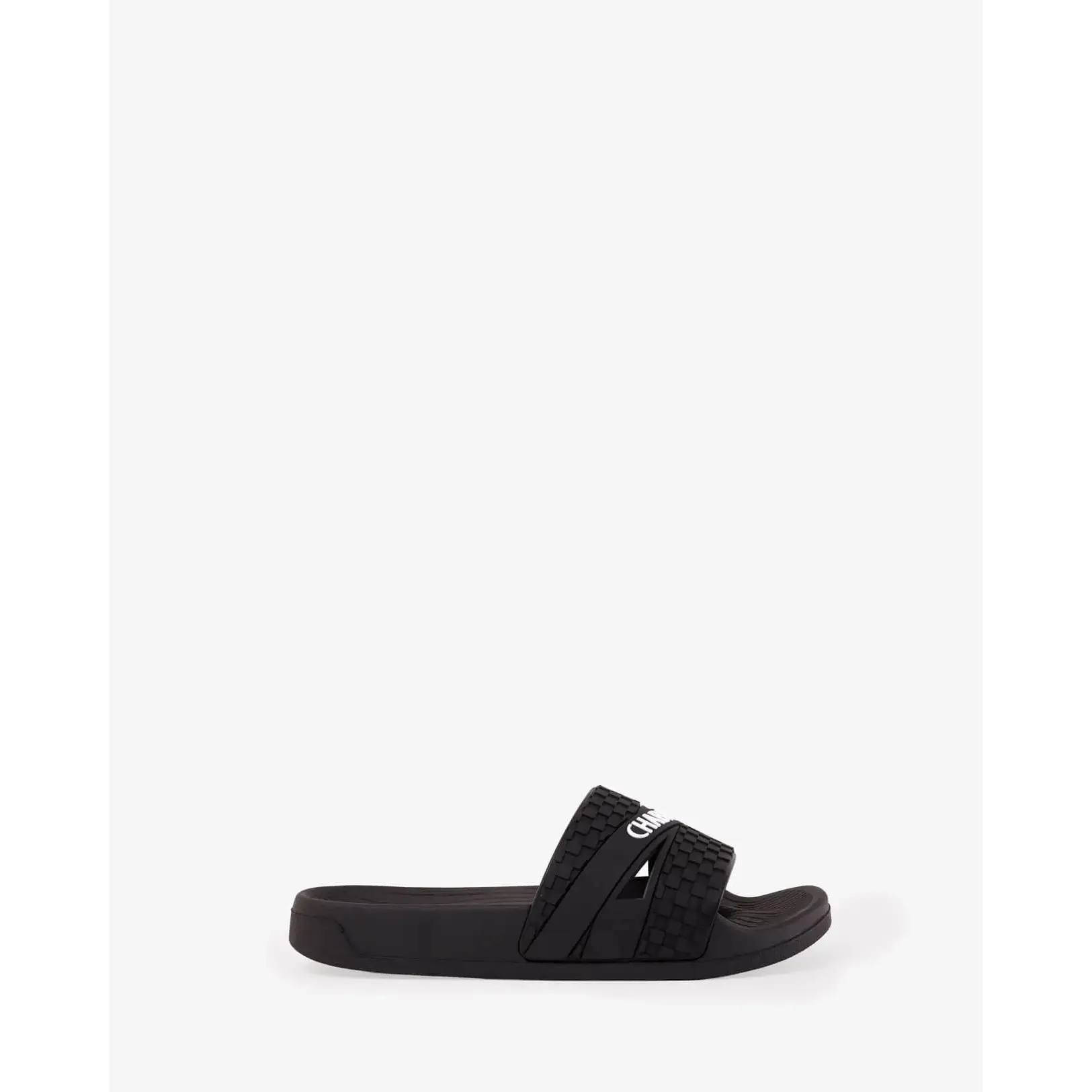 PVC Checkered Slide Sandals Chabrand