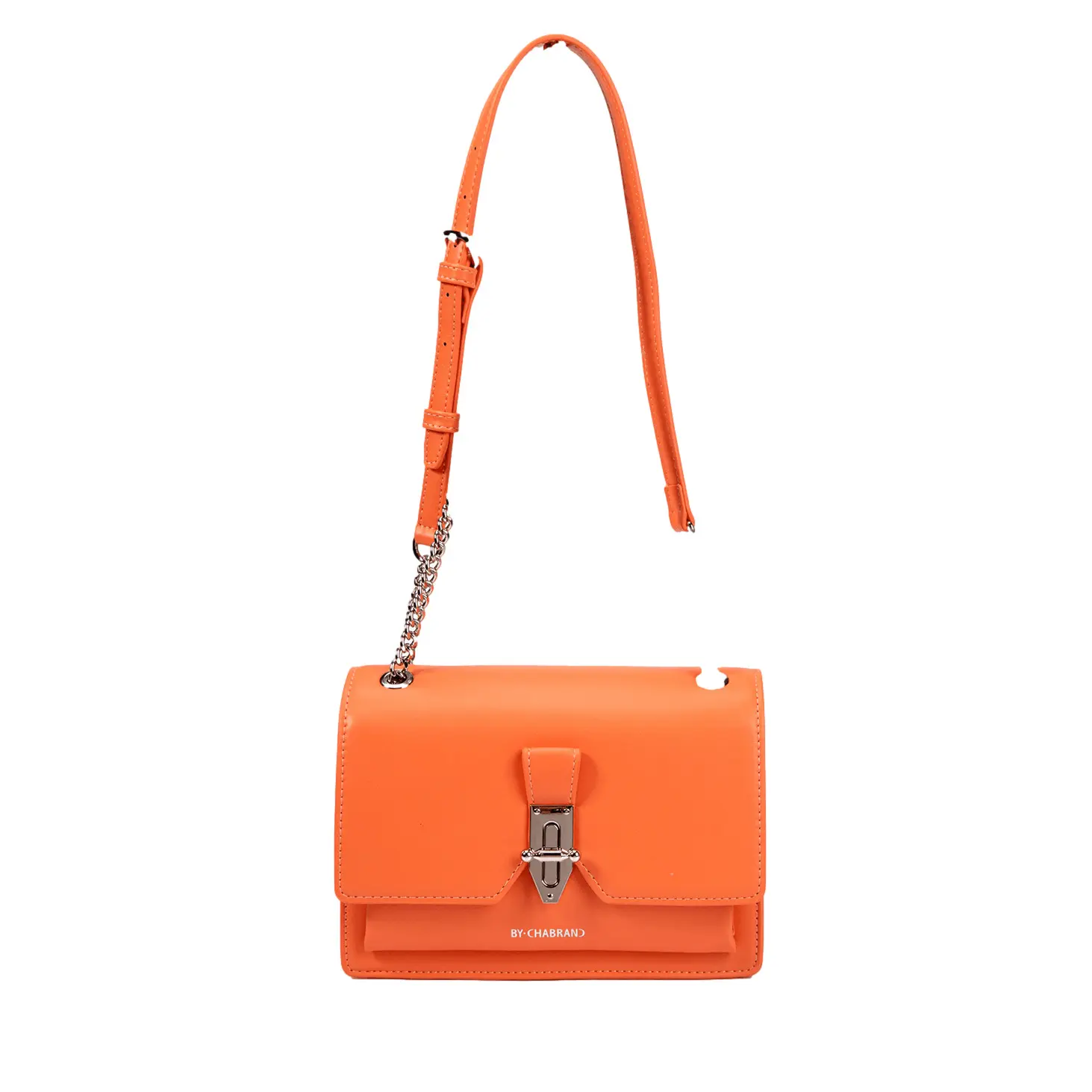 Handtasche aus glattem Kunstleder für Damen Chabrand Lena