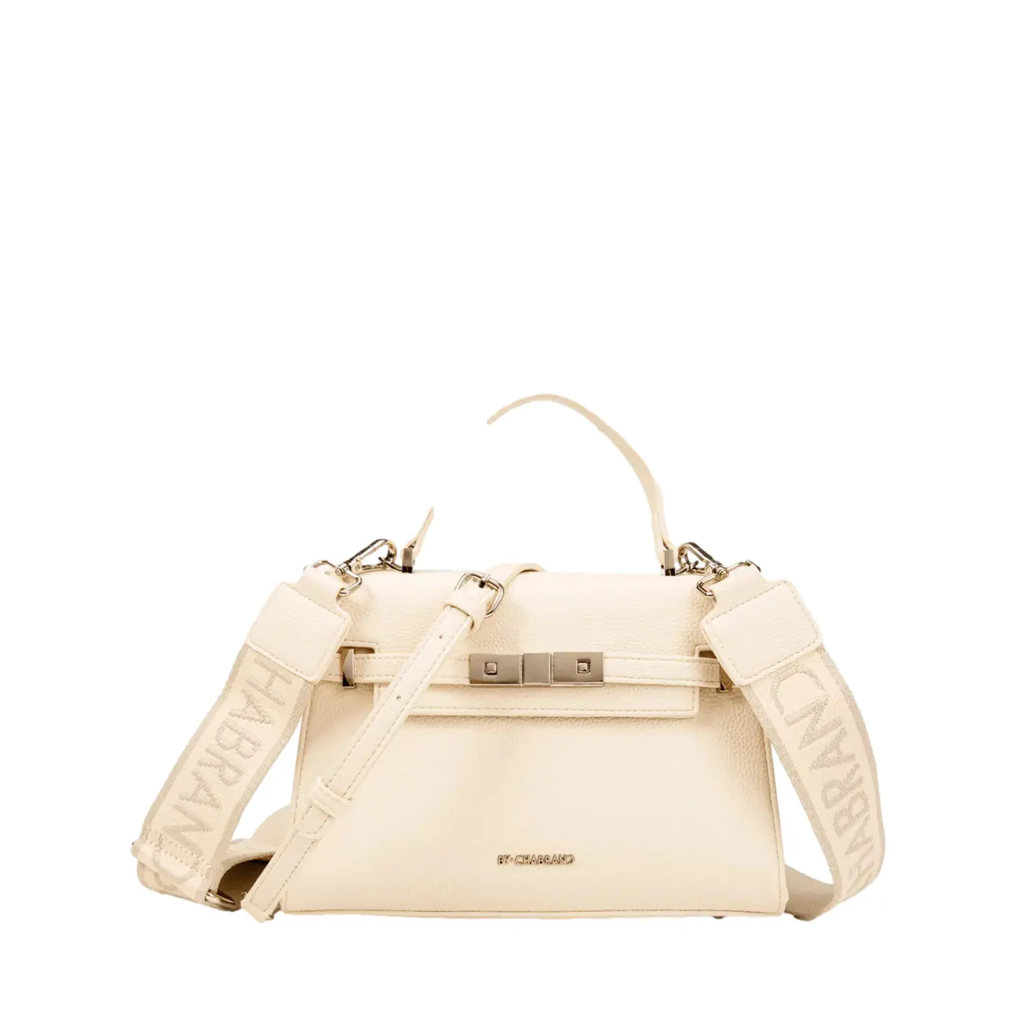 Chabrand Women's Blanc Zipped Handbag For Louise