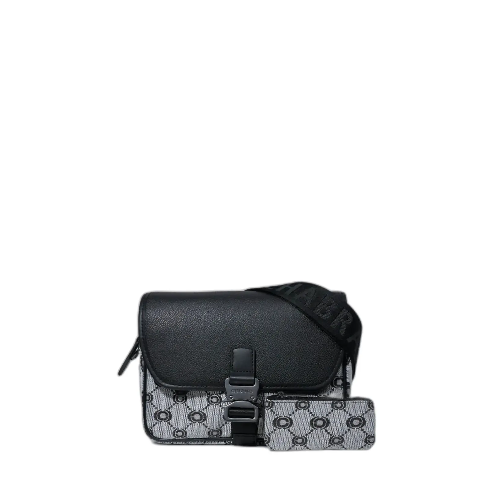 Branded Canvas Flap Shoulder Bag Chabrand Icone Toile