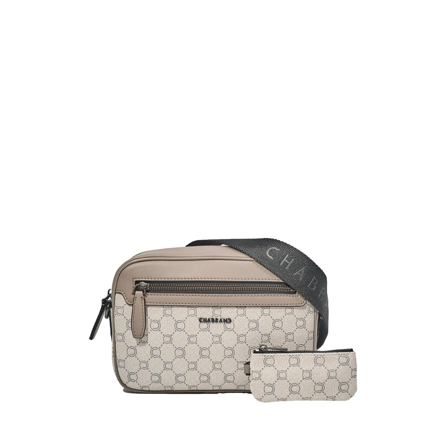 3700654044067 - Mini-Tasche aus beschichtetem Canvas mit Lederbesatz Icone