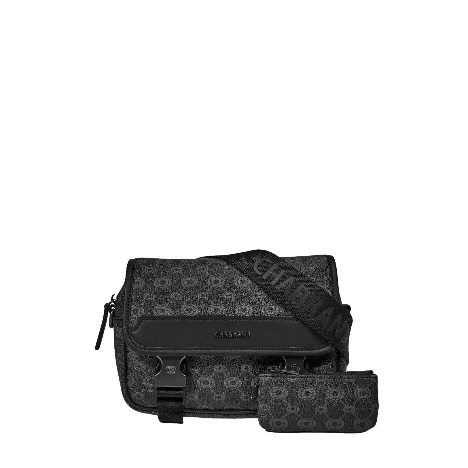 Chabrand Men's Noir Mini Shoulder Bag Icone