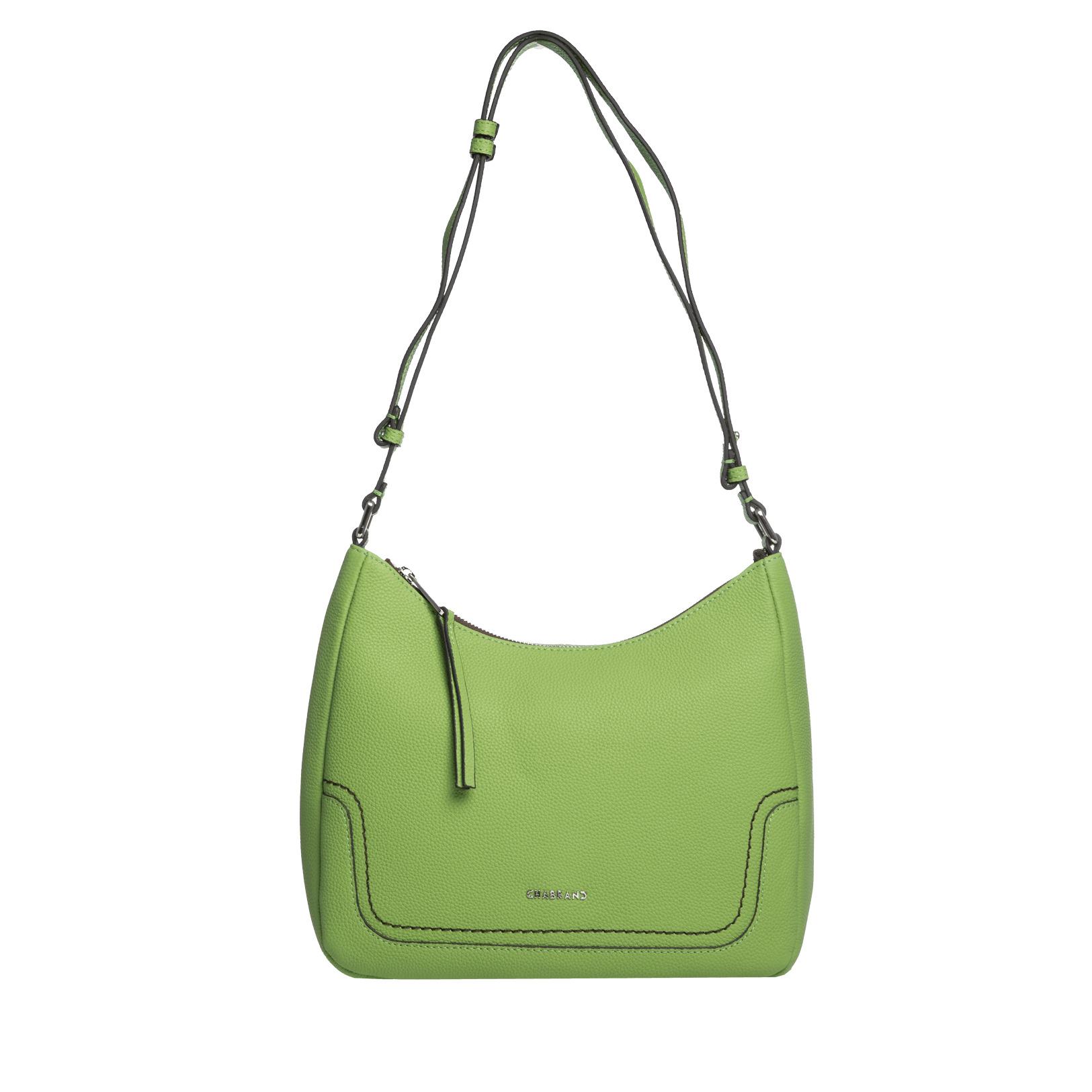 3700654006676 - Damentasche mit zwei aufgesetzten Taschen Jade