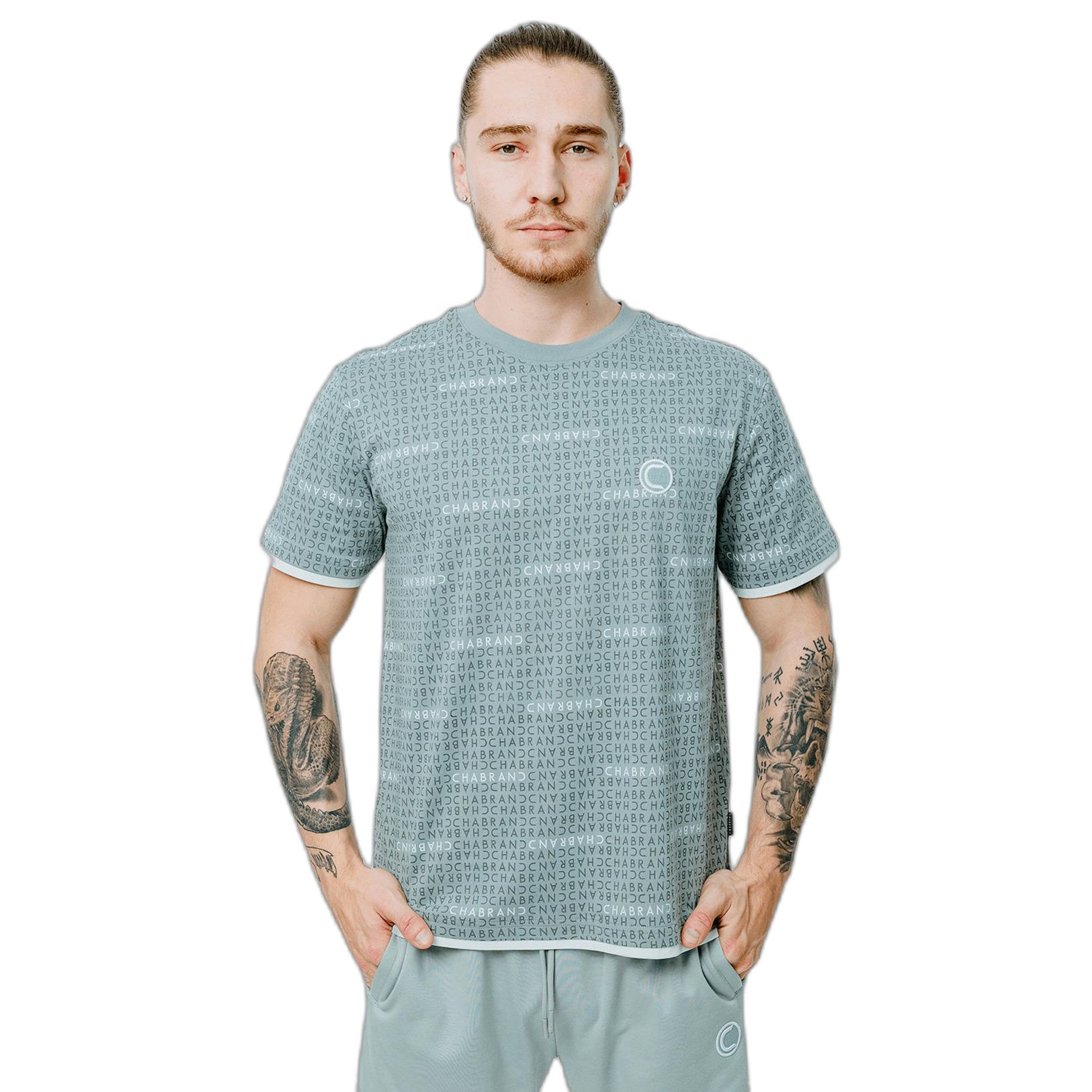 3700654008786 - Rundhals T-Shirt mit Logo Chabrand