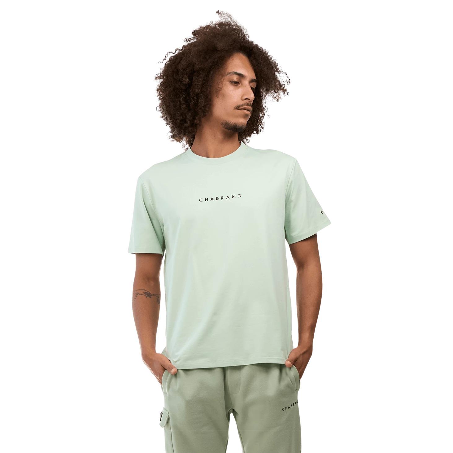 3700654022690 - T-Shirt mit mittigem Logo Chabrand