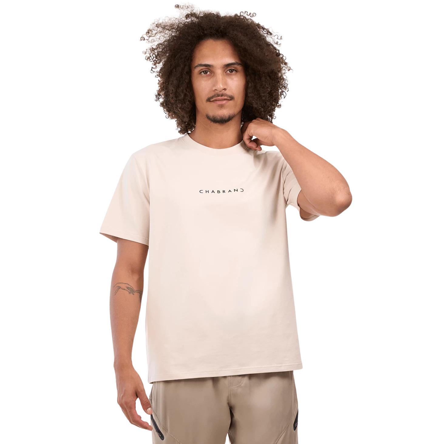 3700654022874 - T-Shirt mit mittigem Logo Chabrand
