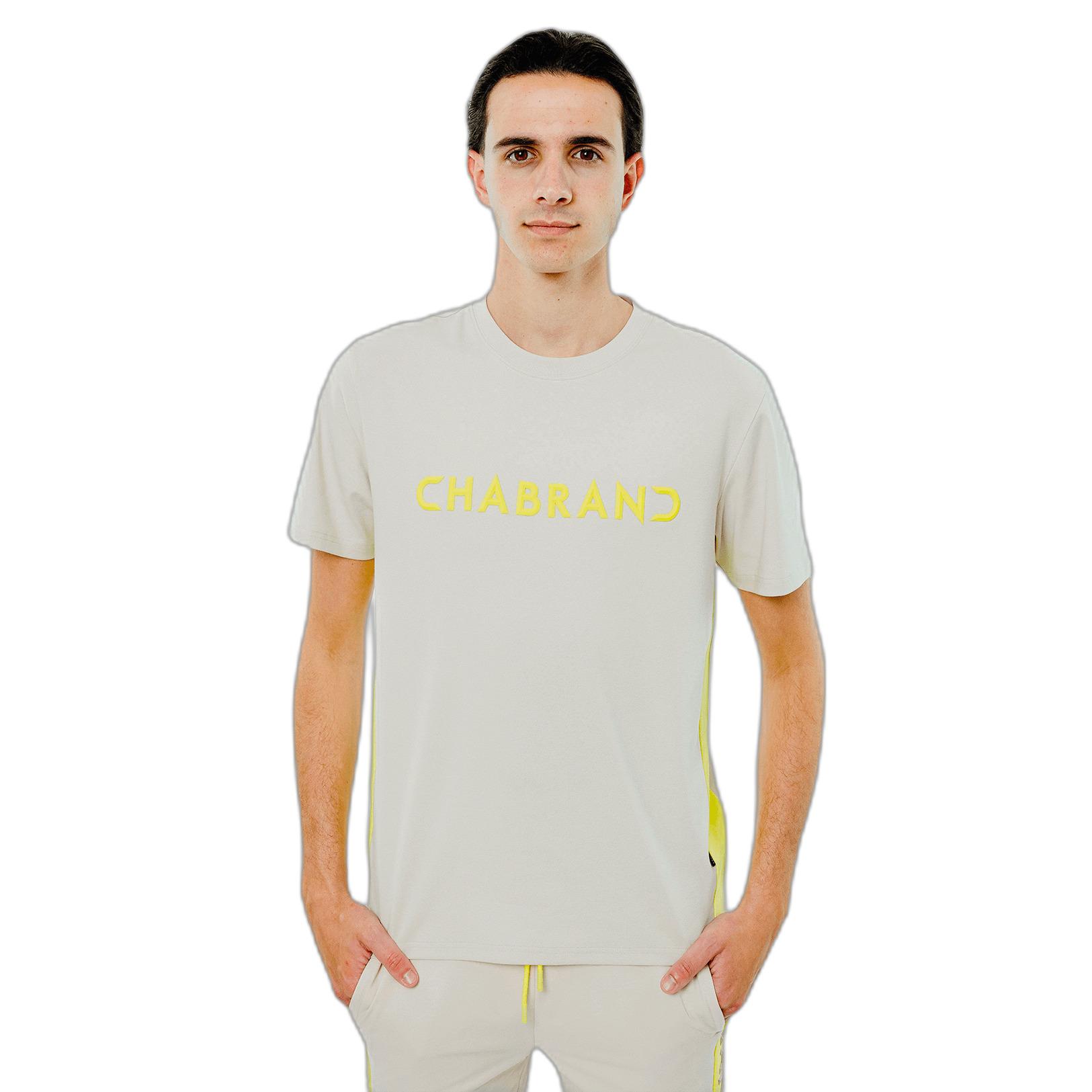3700654012219 - Bicolores T-Shirt mit Logo Chabrand 3700654012219 - Bicolores T-Shirt mit Logo Chabrand