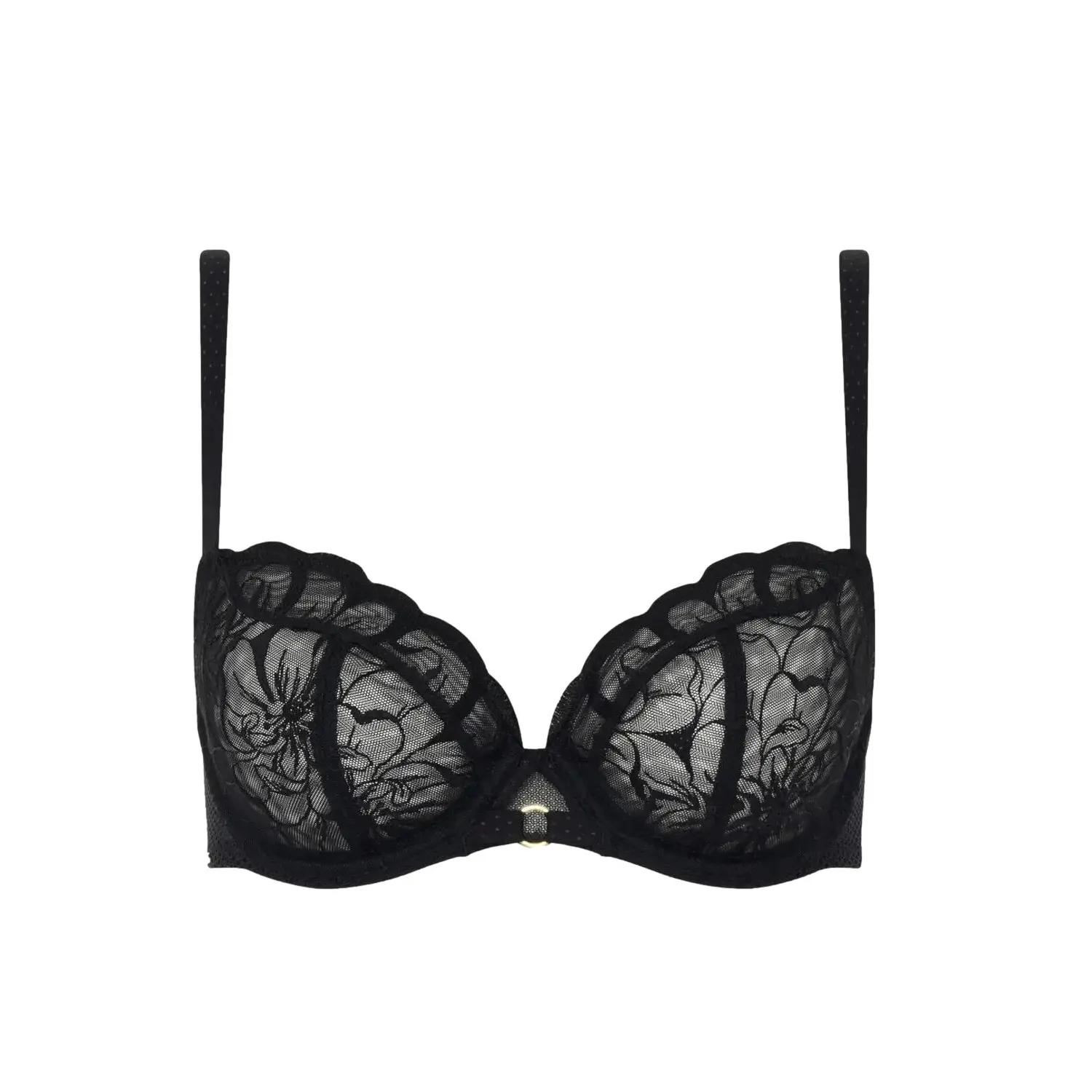 Soutien-gorge armaturé enveloppant femme  Fleurs