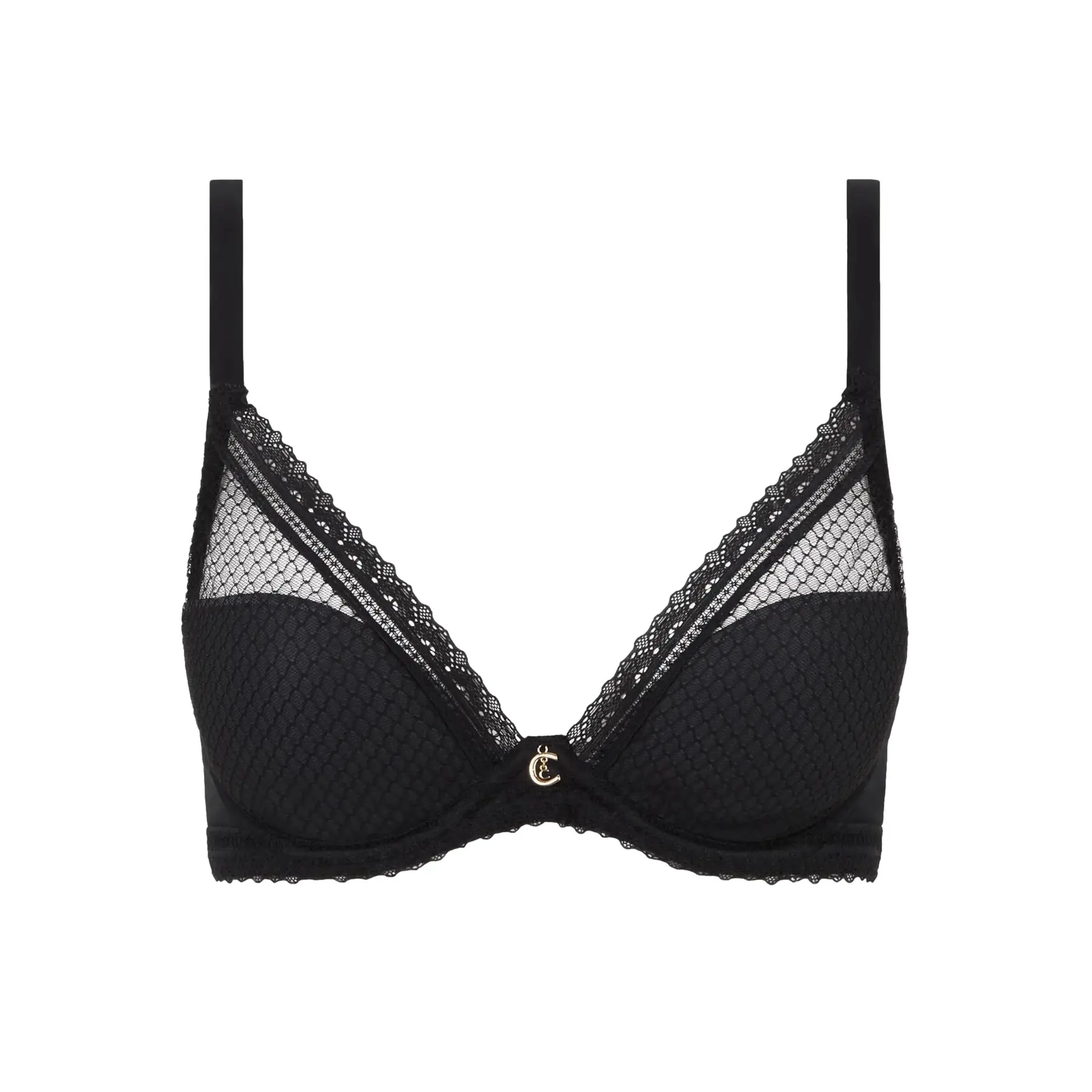 Soutien-gorge coques plongeant donna  Romance