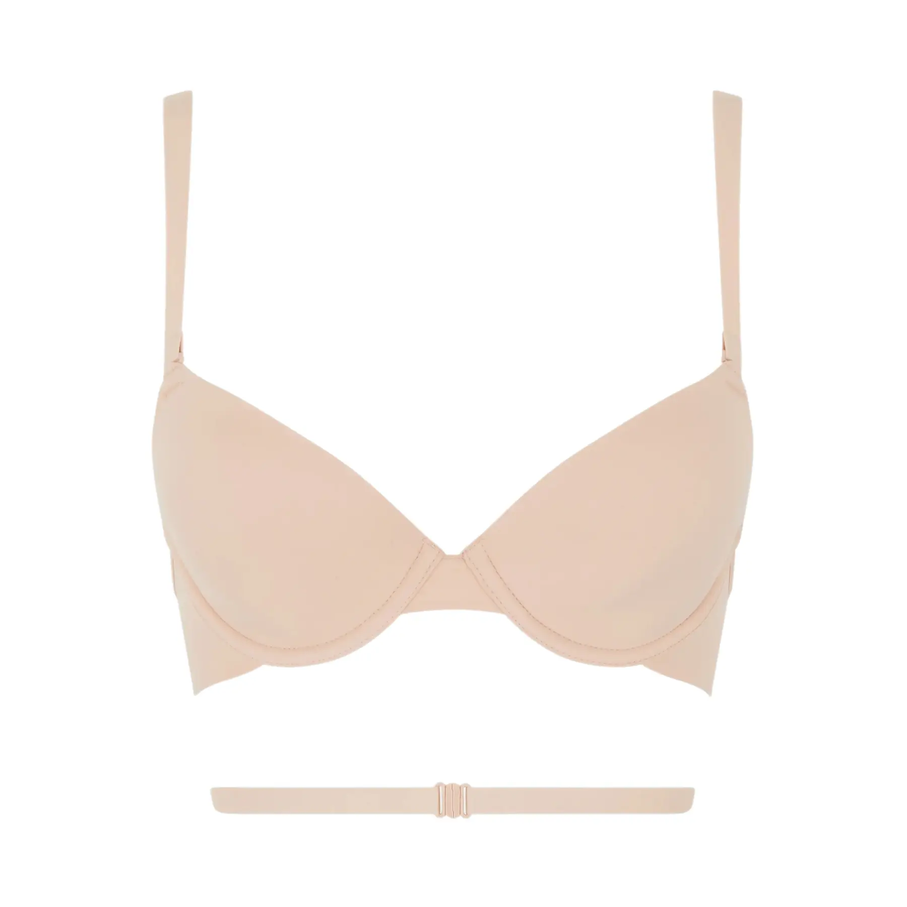 Reggiseno a coppe e schiena scoperta donna