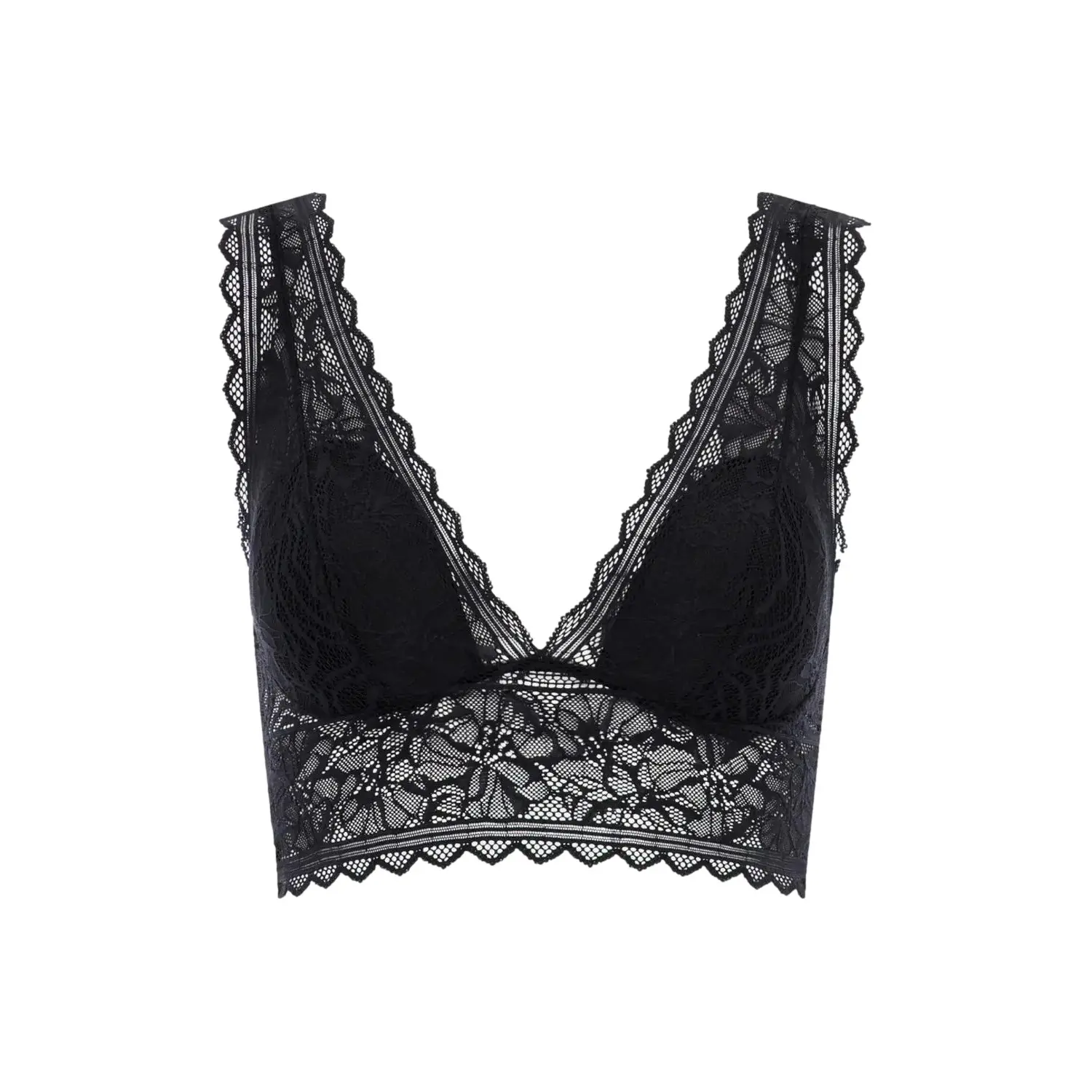 Soutien-gorge triangle sans armatures donna in microfibra  Floral Touch