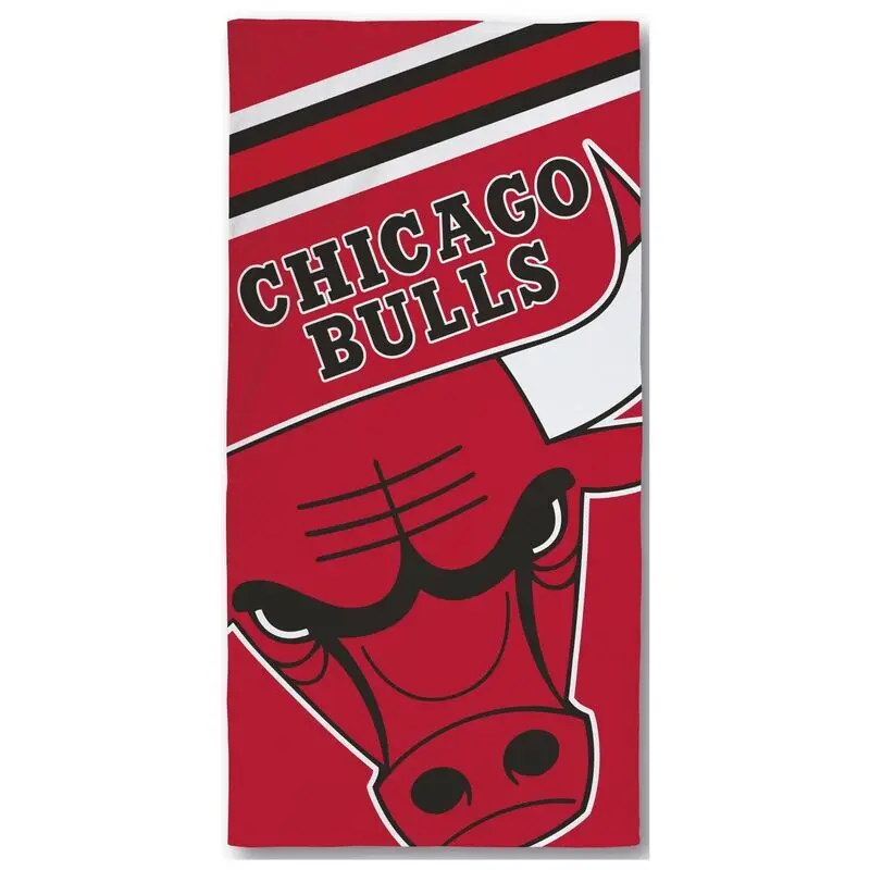 Character Merchandise Unisex Rouge Beach Towel Chicago Bulls