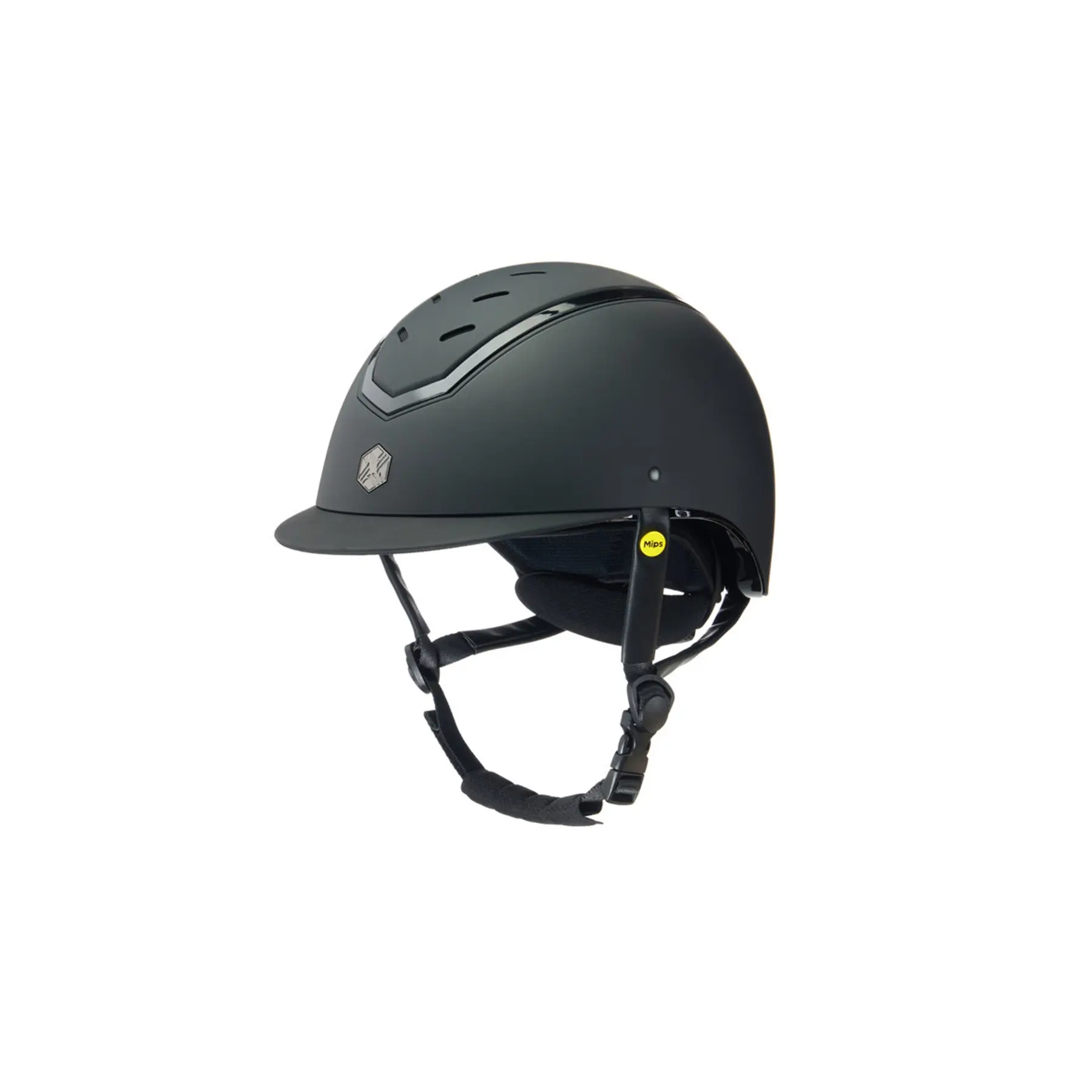 Charles Owen Noir Riding Helmet Kylo