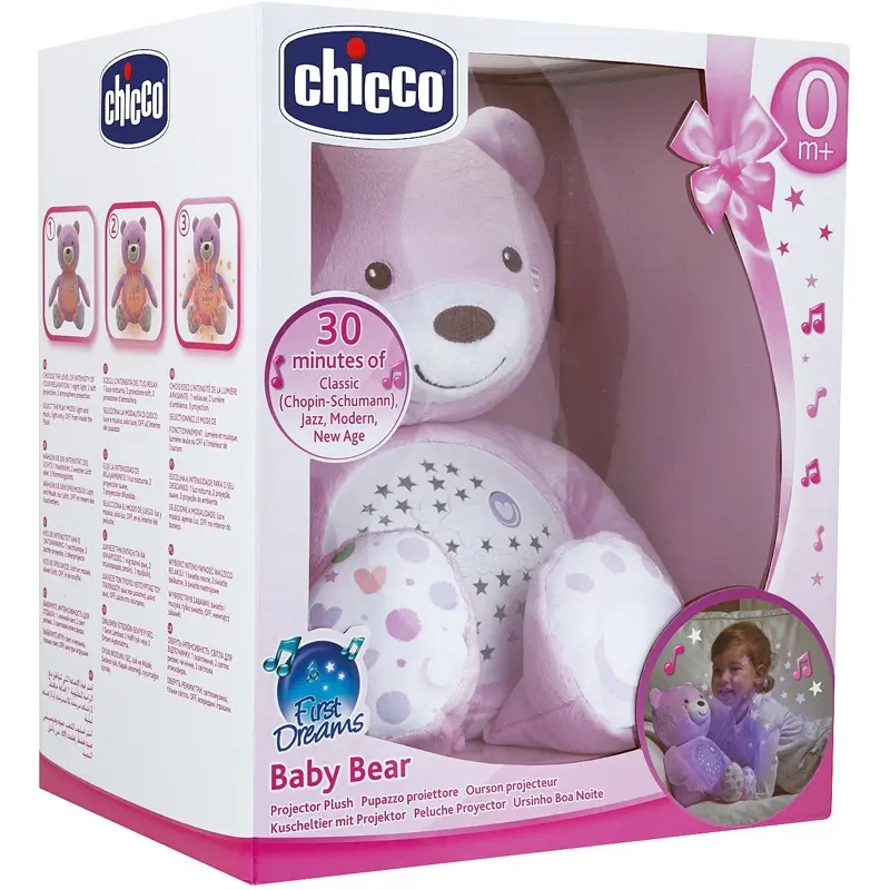 Jeux d'éveil Ourson Projecteur Chicco