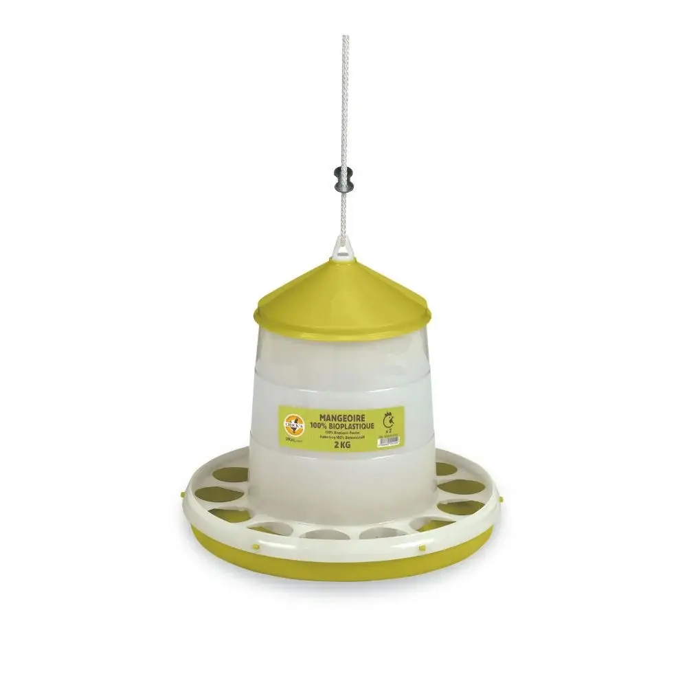 Meilleurs prix pour Mangeoire pour volailles bioplastique Chick'A 2 kg