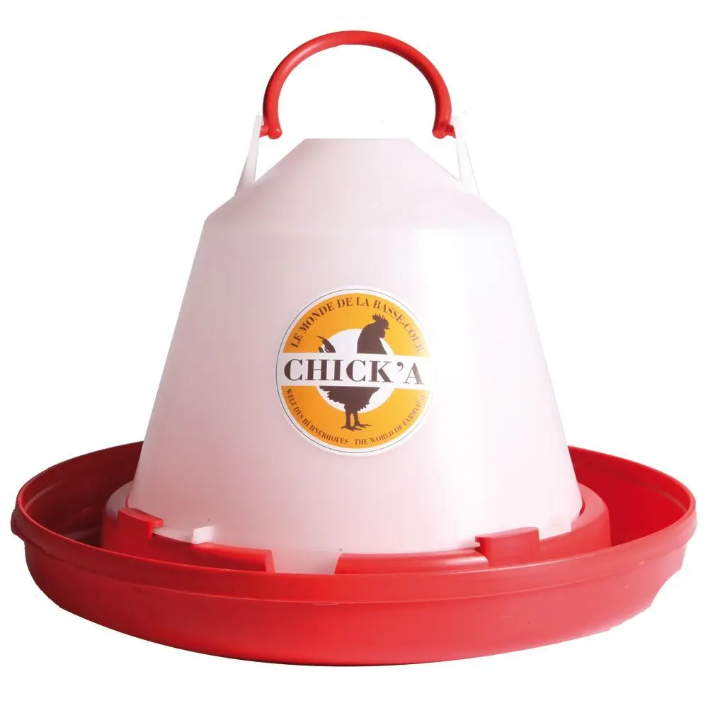 Chick'a Blanc Plastic Poultry Drinker With Handle