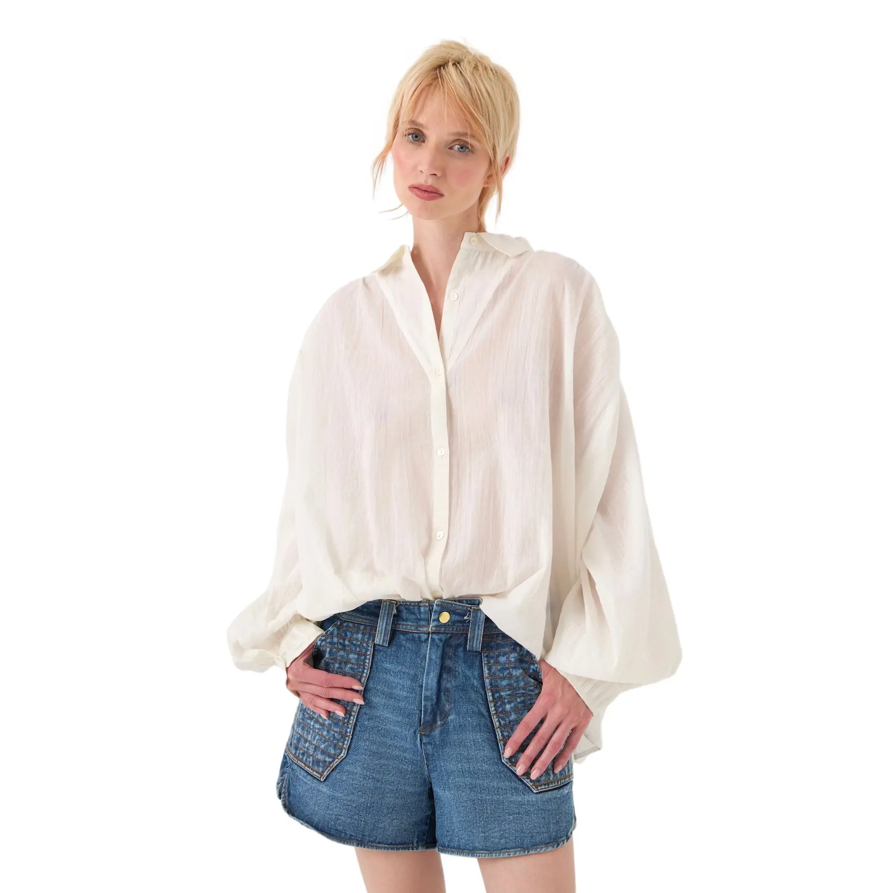 Camicia da donna a maniche lunghe  Kaï