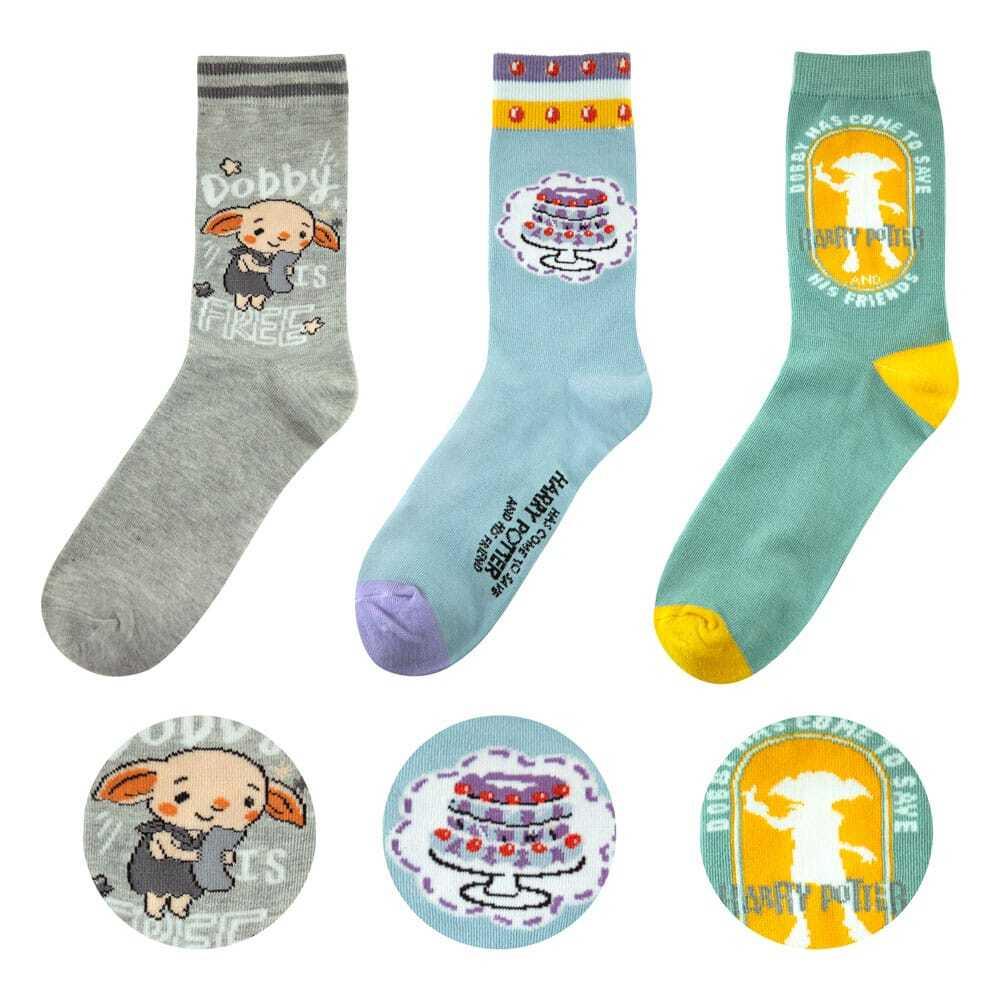 4895205611238 - Socken Harry Potter Dobby (x3)