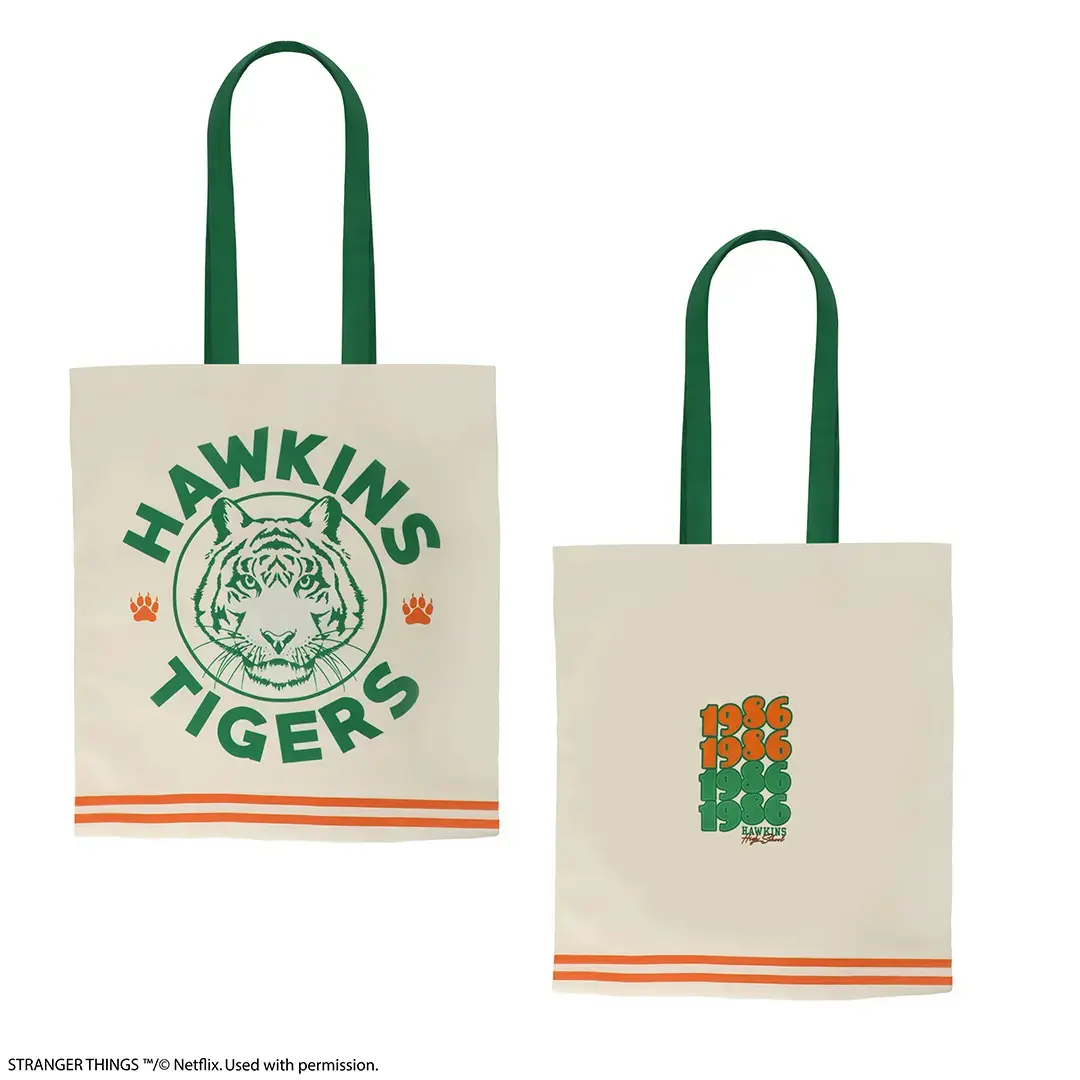 Tote Bag Cinereplicas Hawkins Tigers - Stranger Things
