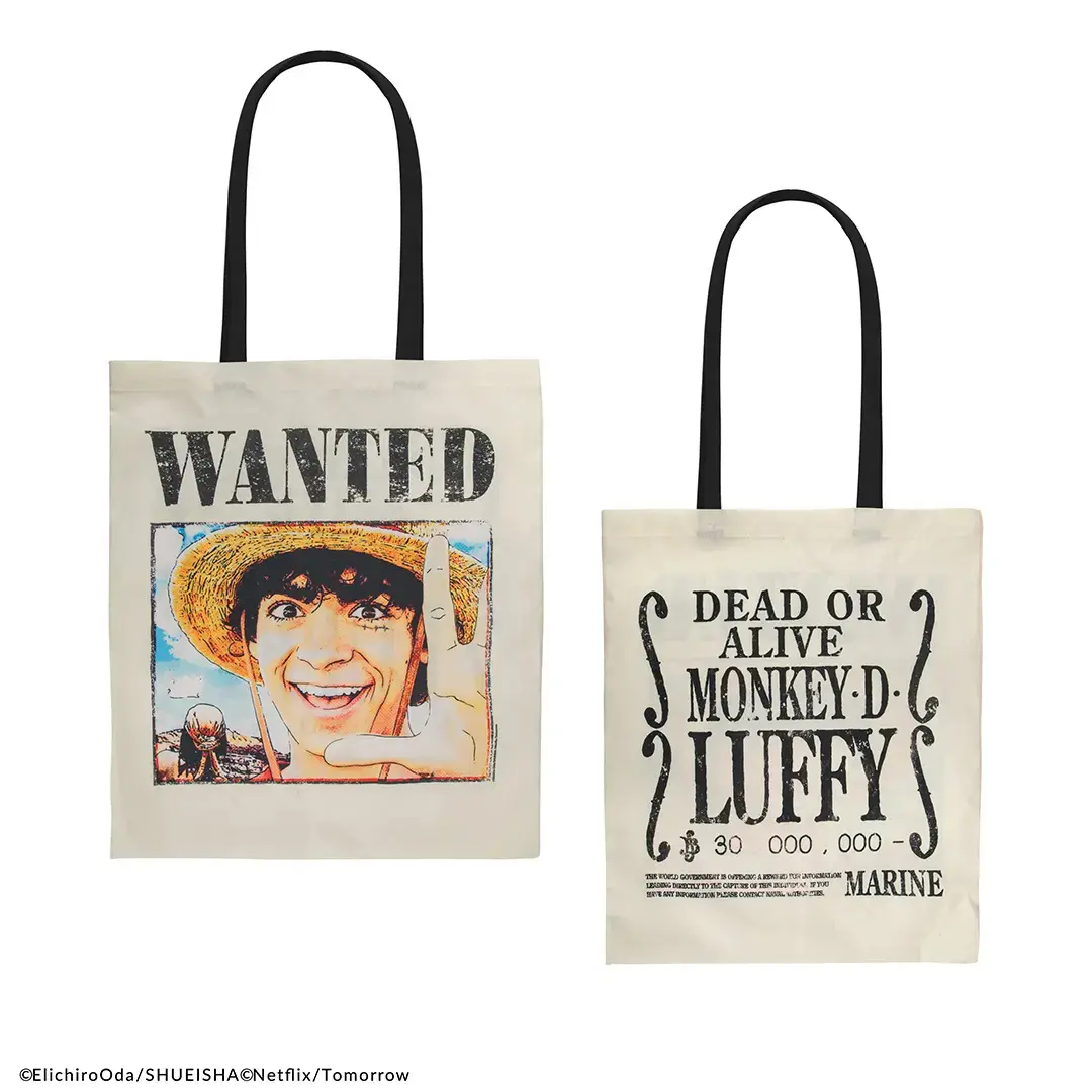 Tote Bag Cinereplicas Luffy Wanted - One Piece