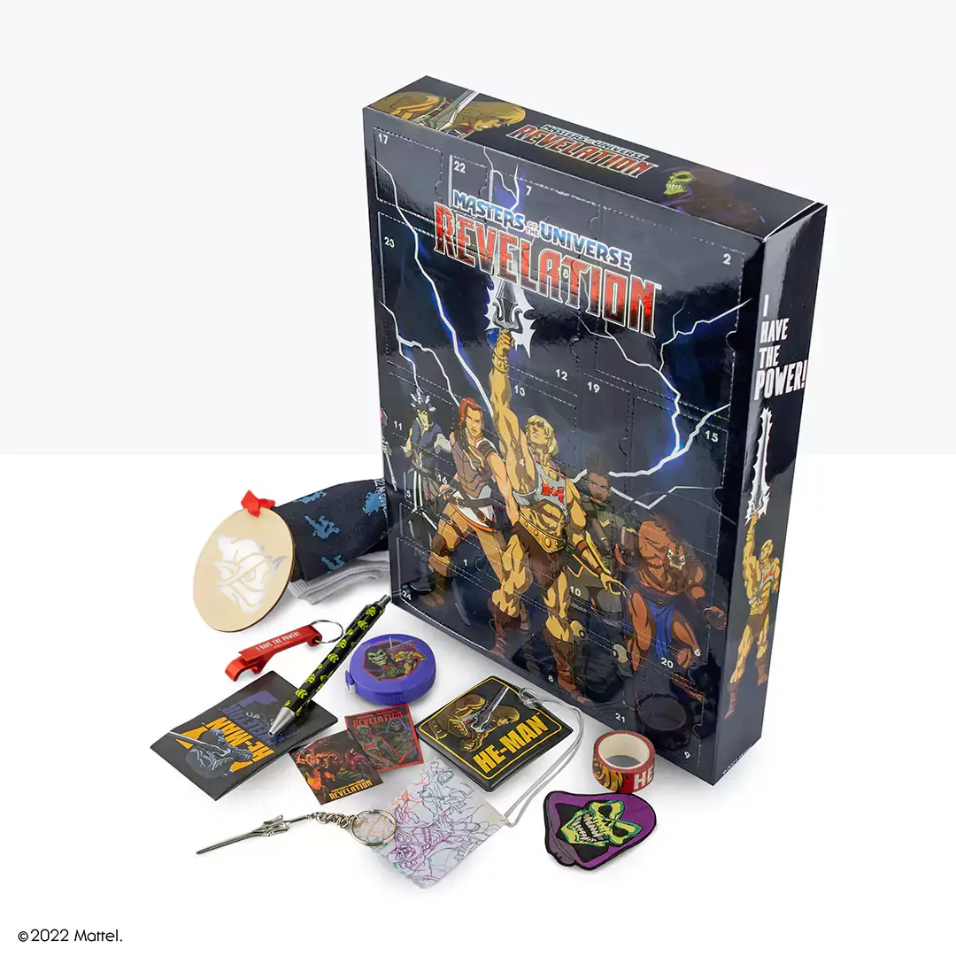 Adventskalender 2022 Meister des Universums Cinereplicas