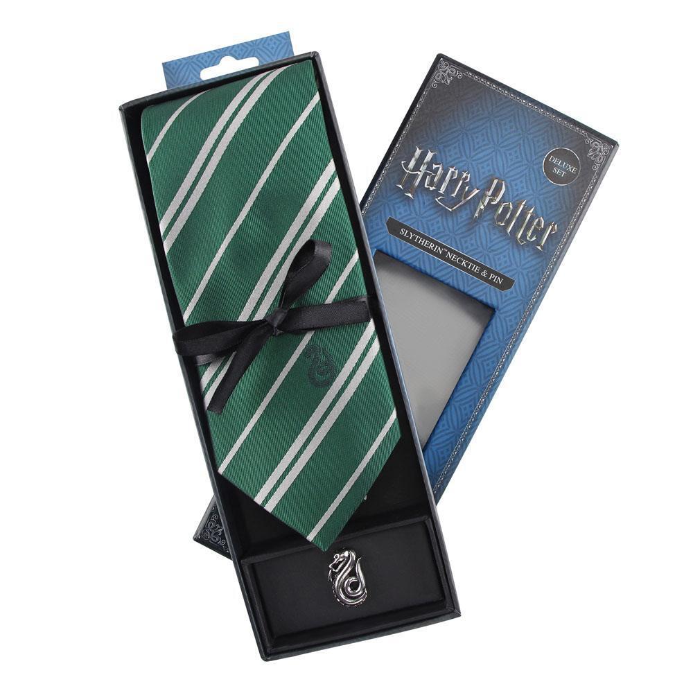 4895205600652 - Krawatte und Namensschild Harry Potter  Slytherin