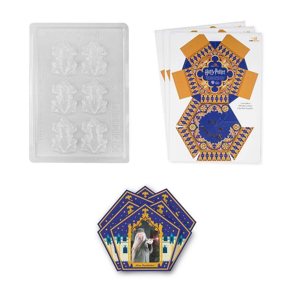 4895205604773 - Cinereplicas Harry Potter - Chocolate Frog Mold + 12 Wizard Cards + 6 DIY boxes (New Edition)