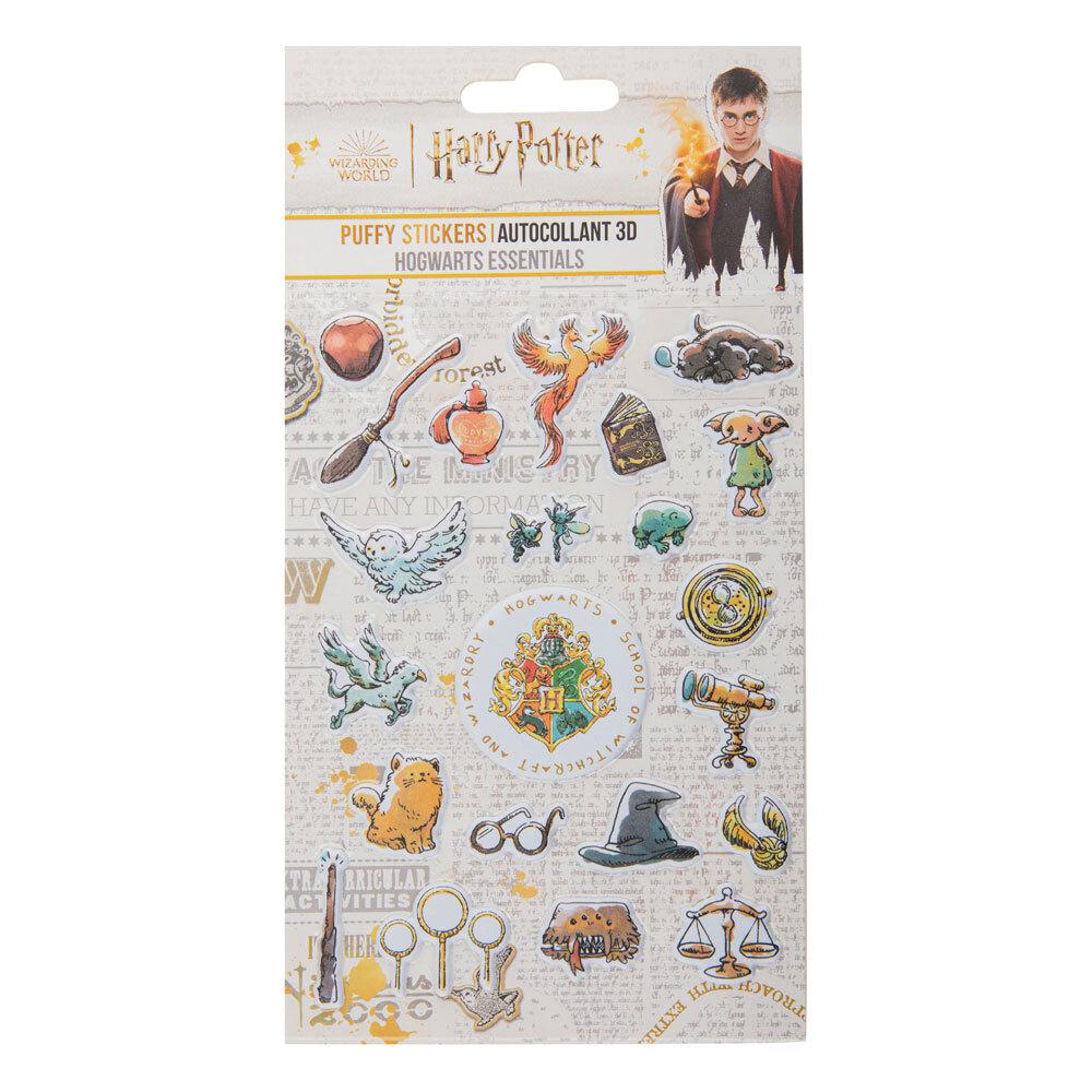 4895205608993 - Aufkleber Harry Potter Puffy Hogwarts Essentials