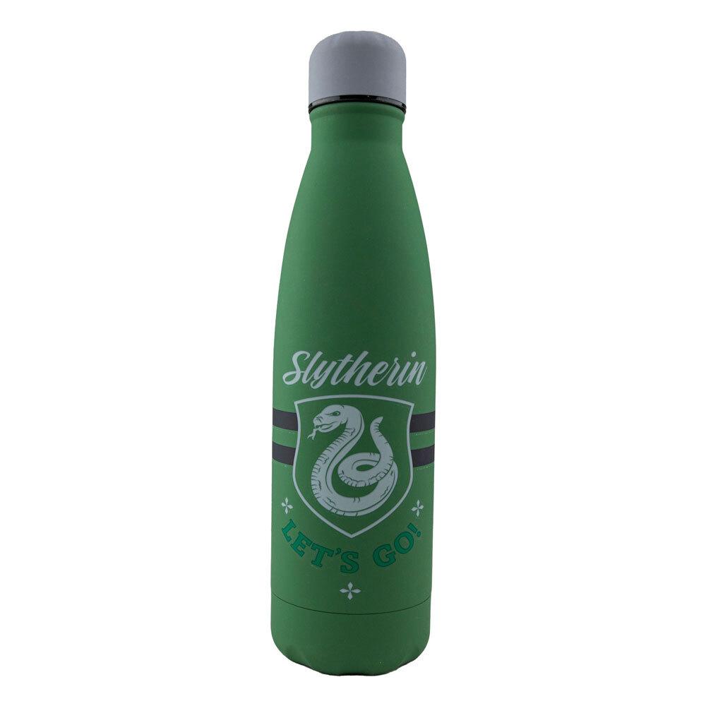4895205615120 - - HP Water bottle Slytherin Lets Go - Wasserflasche