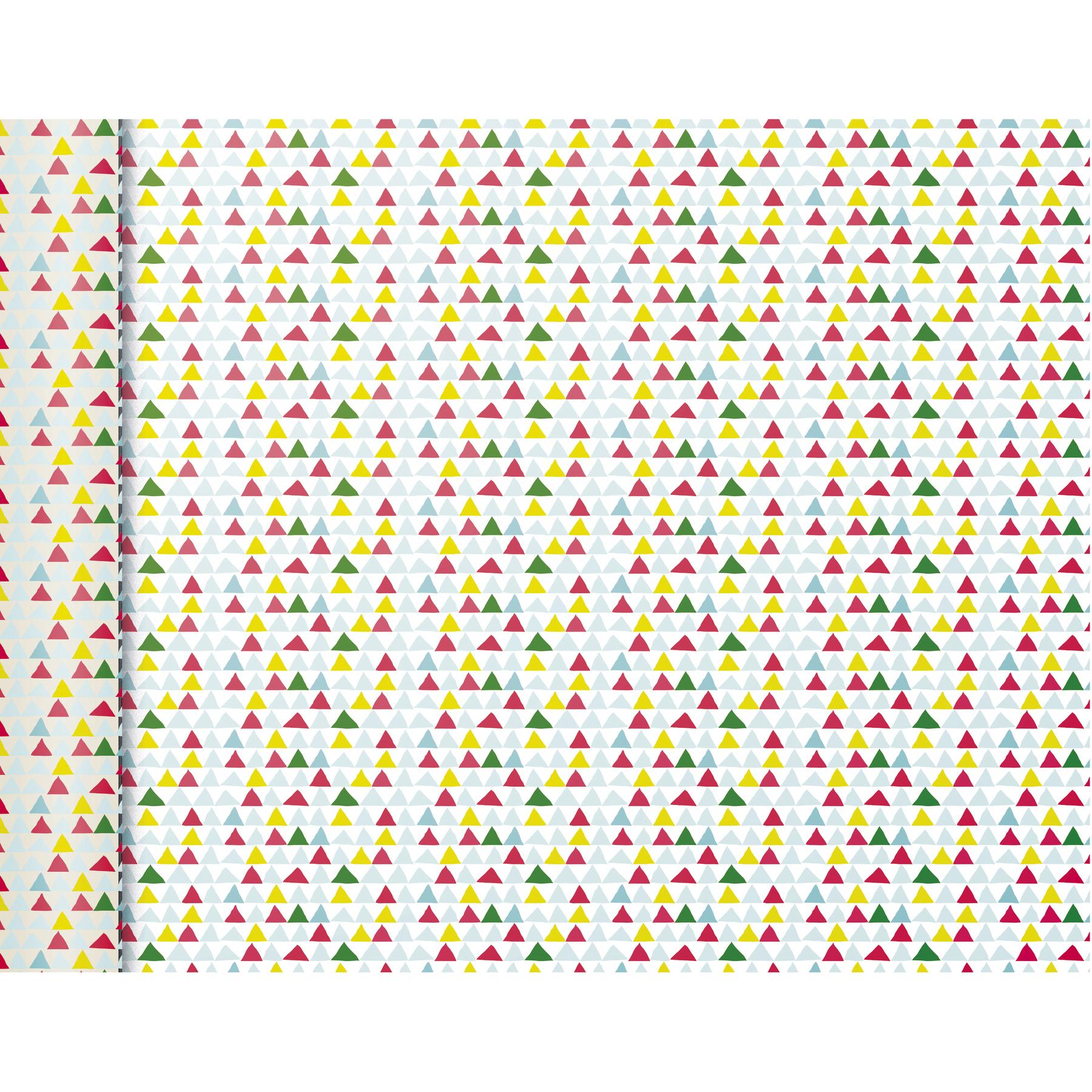 3329682238691 - Geschenkpapier mit Dreiecken Tiny Rolls