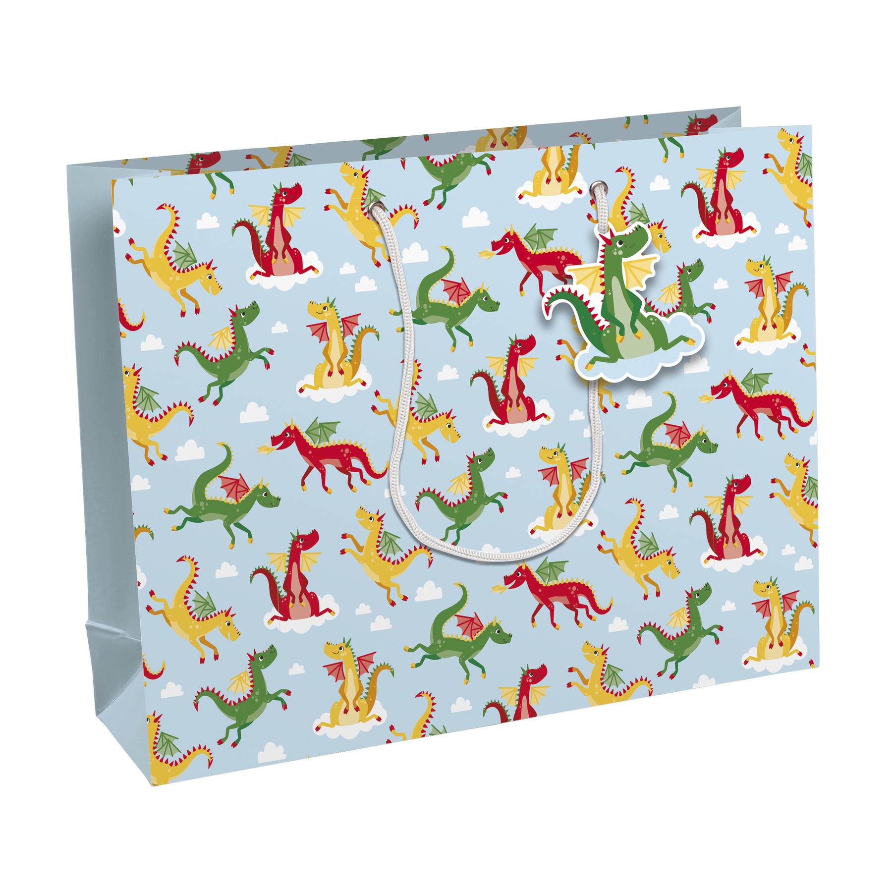 5033601012924 - Einkaufstasche aus Papier Drachen Excellia 5033601012924 - Einkaufstasche aus Papier Drachen Excellia